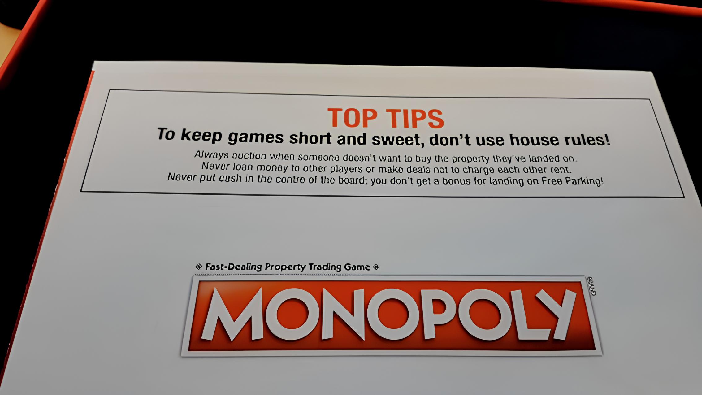 Fig. 3: Monopoly’s rulebook. Source: Photo taken by the authors. 